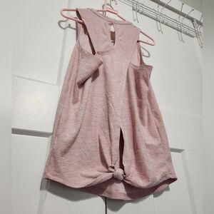 Cross back tank top